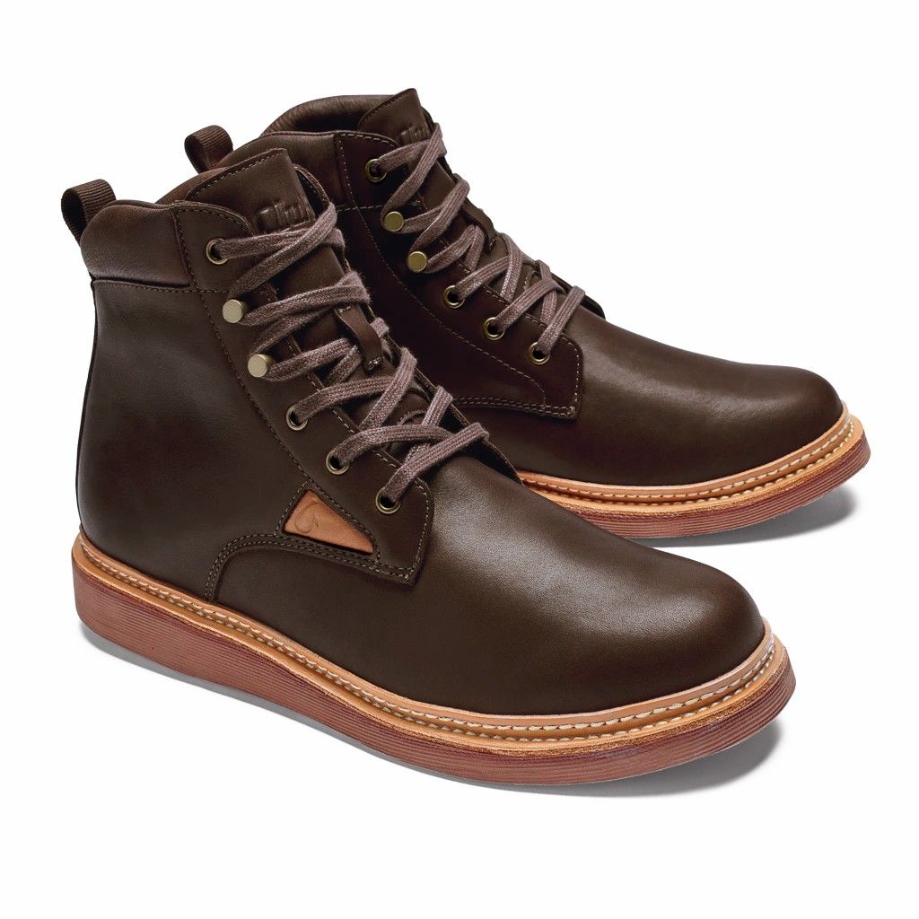 Zapatos Olukai Kilakila - Botas Hombre Cafes 20791-583